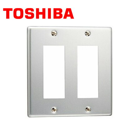 TOSHIBA/東芝ライテック DG6116N E's スイッチ用プレート WIDE-i /E'sコンセント用プレート 6個用(3+3)..