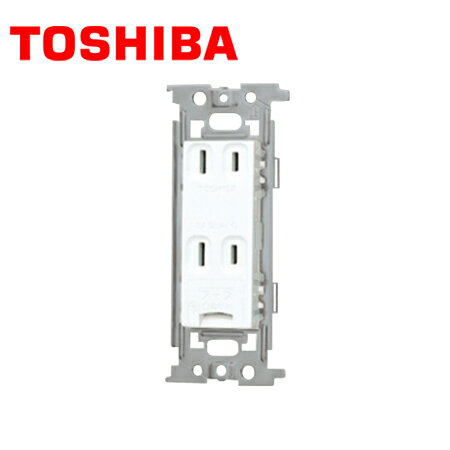 Rakuten - TOSHIBA/東芝ライテック NDG2182(WW) アースターミナル付ダブルコンセント ニューホワイト【取寄商品】