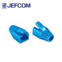 ジェフコム MJC-870BL モジュラープラグカバー 青 25個入【取寄商品】(2)