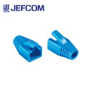 ジェフコム MJC-875BL モジュラープラグカバー 青 25個入【取寄商品】(2)
