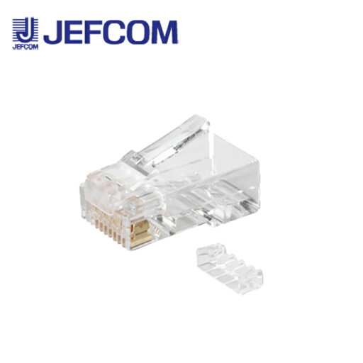 ジェフコム MJH-808P カテゴリー6モジュラープラグ 12個入【取寄商品】 ジェフコム MJH-808P カテゴリー6モジュラープラグ 12個入【取寄商品】