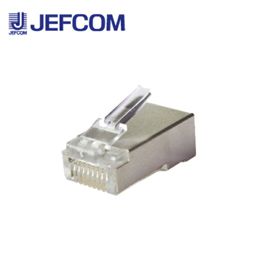 ジェフコム MJHA-808STC カテゴリー6モジュラープラグ(シールド付・貫通タイプ) 25個入【取寄商品】 ジェフコム MJHA-808STC カテゴリー6モジュラープラグ(シールド付・貫通タイプ) 25個入【取寄商品】