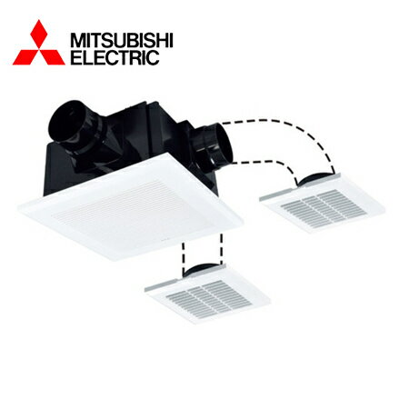 MITSUBISHI/三菱電機 VD-18ZFLC14-CS 天井埋込形換気扇 2〜3部屋用低騒音形