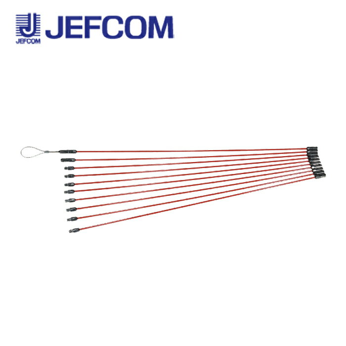 乐天商城 - ジェフコム JEF30-50 ジョイント釣り名人(イージージョイント) オレンジ 10本入【取寄商品】