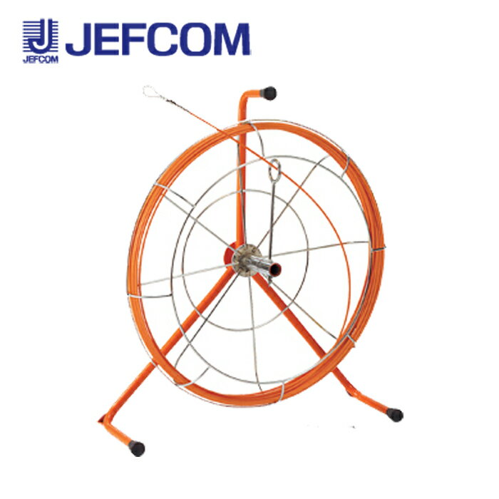 ジェフコム JF-4015 ジョイント釣り名人Jr.（リールタイプ）オレンジ【取寄商品】
