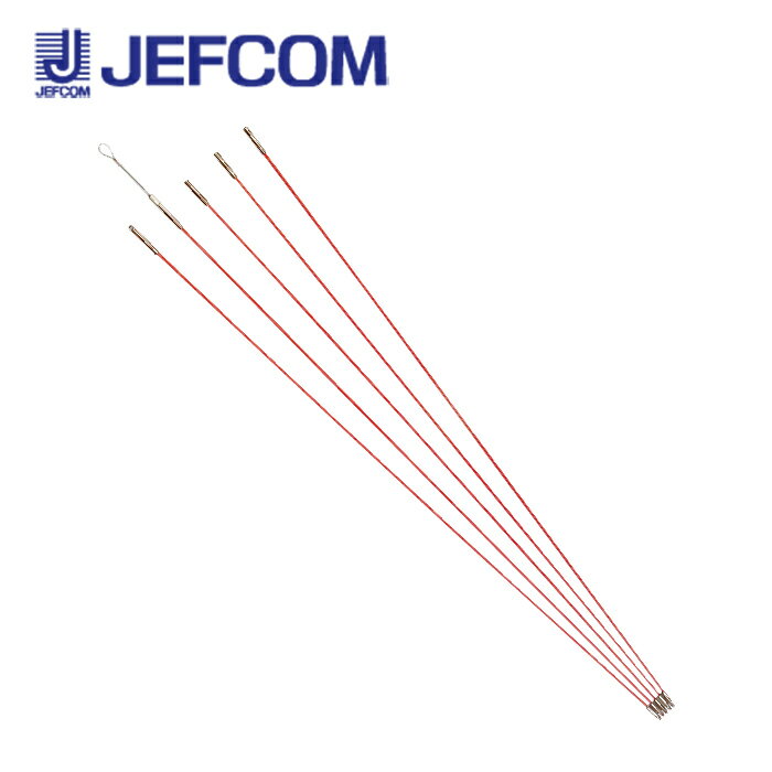 Rakuten - ジェフコム JF-451 ジョイント釣り名人Jr. オレンジ 5本入【取寄商品】