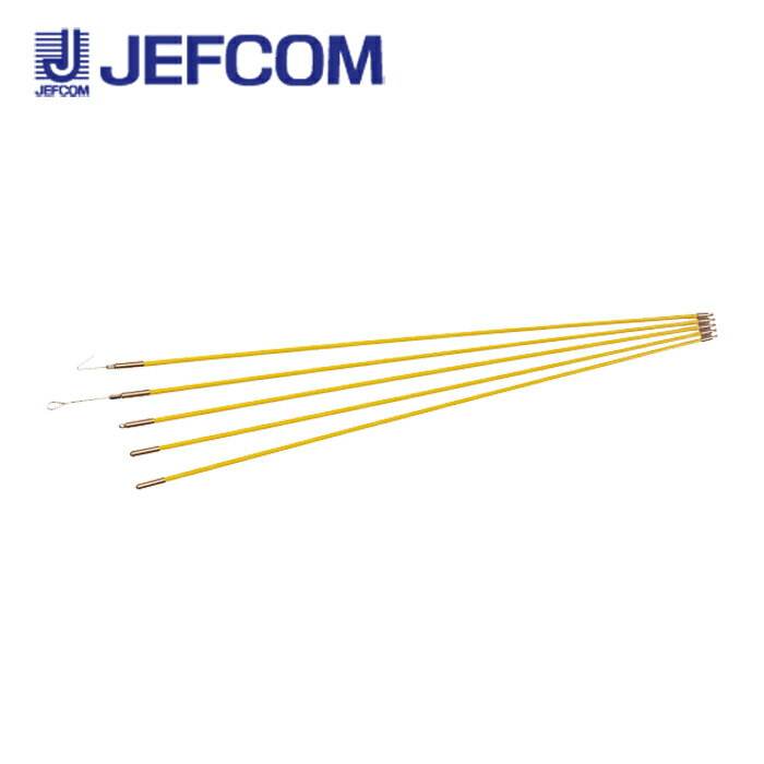 乐天商城 - ジェフコム JF-7550 ジョイント釣り名人 イエロー 5本入【取寄商品】