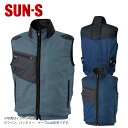 SUN-S/サンエス KF95990 空調風神服 ※服地のみ ベスト 【取寄商品】