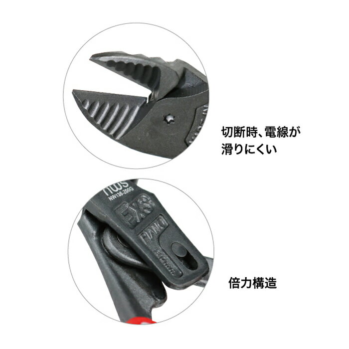 ジェフコム NW138-200 NWSニッパー138【取寄商品】