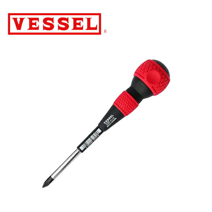 乐天商城 - VESSEL/ベッセル 220(+1×75) ボールグリップドライバー プラス1