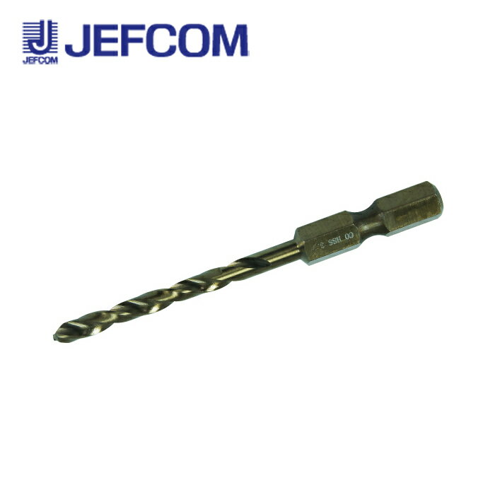 ジェフコム RCD-40 六角軸コバルトドリル 4.0mm