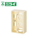 未来工業 MSB-1C モール用スイッチボックス【取寄商品】