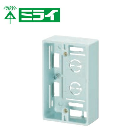 乐天商城 - 未来工業 MSB-1L モール用スイッチボックス【取寄商品】