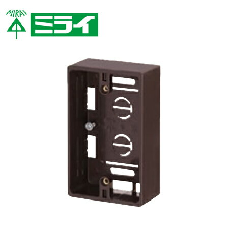 未来工業 MSB-1T モール用スイッチボックス【取寄商品】