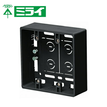 未来工業 MSB-2YT 深形モール用スイッチボックス【取寄商品】