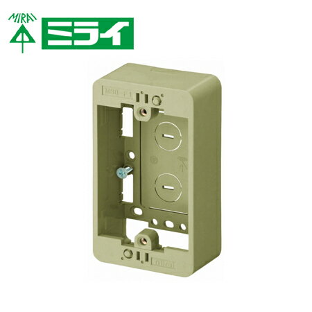 樂天商城 - 未来工業 MSB-F1DS モール用スイッチボックス（Fタイプ）【取寄商品】