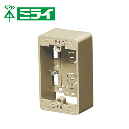 乐天商城 - 未来工業 MSB-F1YDS 深形モール用スイッチボックス（Fタイプ）【取寄商品】