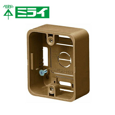 乐天商城 - 未来工業 MSB-M2B モール用スイッチボックス（ホテル用）【取寄商品】