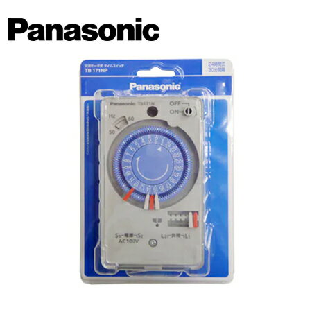 乐天商城 - Panasonic/パナソニック TB171NP ボックス型タイムスイッチ 交流モータ式 24時間式 1回路型 同一回路【取寄商品】