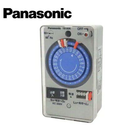乐天商城 - Panasonic/パナソニック TB182N ボックス型タイムスイッチ 交流モータ式 AC200V用 24時間式 1回路型【取寄商品】