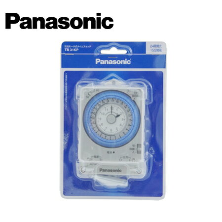Rakuten - Panasonic/パナソニック TB31KP ボックス型タイムスイッチ 24時間式 1回路型 同一回路【取寄商品】