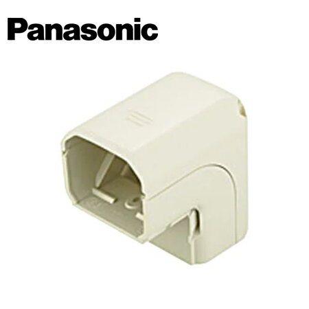 Panasonic/パナソニック DAS4060W エアコン配管材スッキリダクト エクスターナルエルボ 60型 アイボリー【取寄商品】