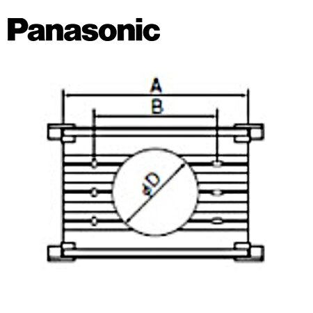 Panasonic/パナソニック DAS5210B エアコン配管材スッキリダクト 分岐用ジョイント...