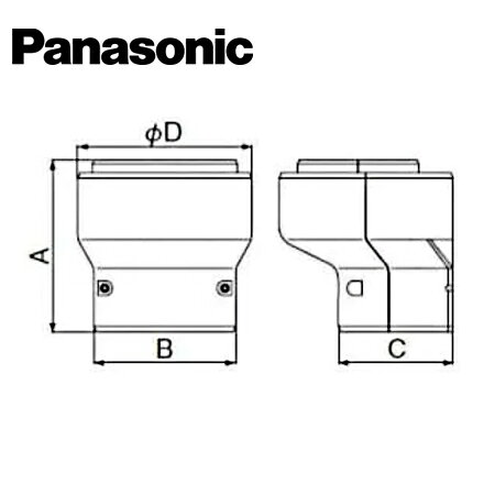 Panasonic/パナソニック DAS5603B スッキリダクト 3Dフレキジョイント 60型 ブラッ...