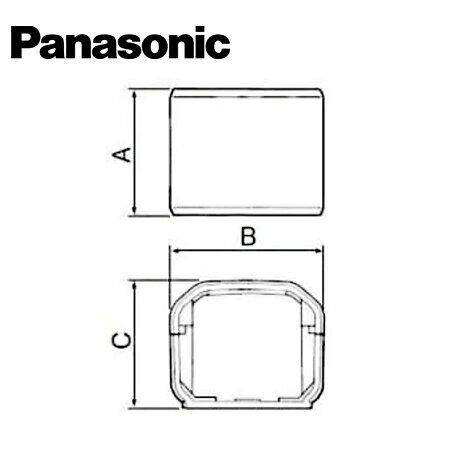 Panasonic/パナソニック DAS5801S エアコン配管材スッキリダクト ストレートジョイ...