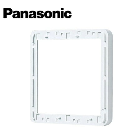 Rakuten - Panasonic/パナソニック WTC7172W プレート用継枠 高さ12mm 2連用 ラウンド ホワイト【取寄商品】