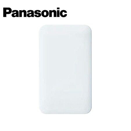Panasonic/パナソニック WTC7791W コスモシリーズワイド21 簡易耐火カバープレート 1連用 取付枠付 ラウンド ホワイト