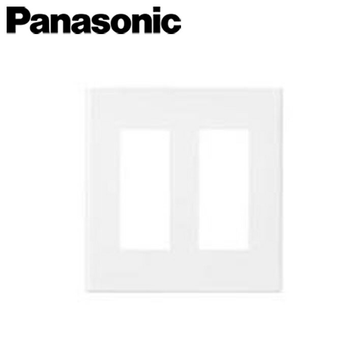 Rakuten - Panasonic/パナソニック WTF8006W コンセントプレート スクエア 6個用 ホワイト