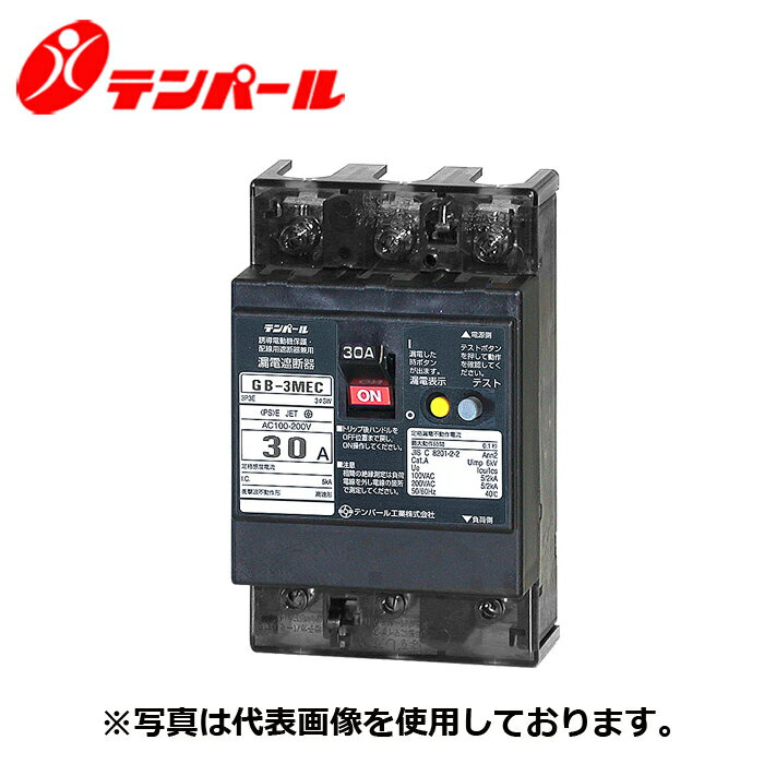 テンパール GB-3MEC 30A 30MA ...の紹介画像2