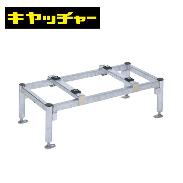 商品詳細製造日晴金属/キヤッチャー品番PC-NJ30WH仕様固定寸法：W400-810mm D250-410mm使用荷重：200kg材質：熱間圧延軟鋼板(SPHC)/冷間圧延鋼板(SPCC)仕上げ：HDZ（溶融亜鉛メッキ）重量：36kg備考※施工時に転倒防止措置を行って下さい。※PE-TBK等を使って転倒防止処置をしてください。