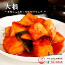 カクテキキムチ 大根キムチ キムチ 300g 辛さ控え 手作りキムチ専門店 フルーツキムチ 冷蔵品 発送日に合わせて生産 上質な日本の野菜を厳選使用 韓国本場の...