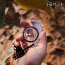 【2個セット】コンパス 方位磁針 おしゃれ 方位 磁石 羅針盤 透明 アウトドア コンパクト 理科 子供 地図 マップコンパス 小型 耐用 方向指示 完全防水 ...