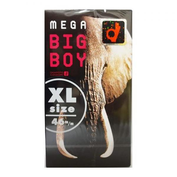 【送料無料！（地域限定）】オカモト メガビックボーイ XLサイズ 12個入