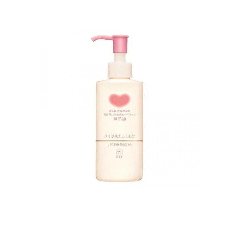 【3980円以上で注文可能】カウブランド 無添加メイク落としミルク 150mL (ポンプ付き本体)
