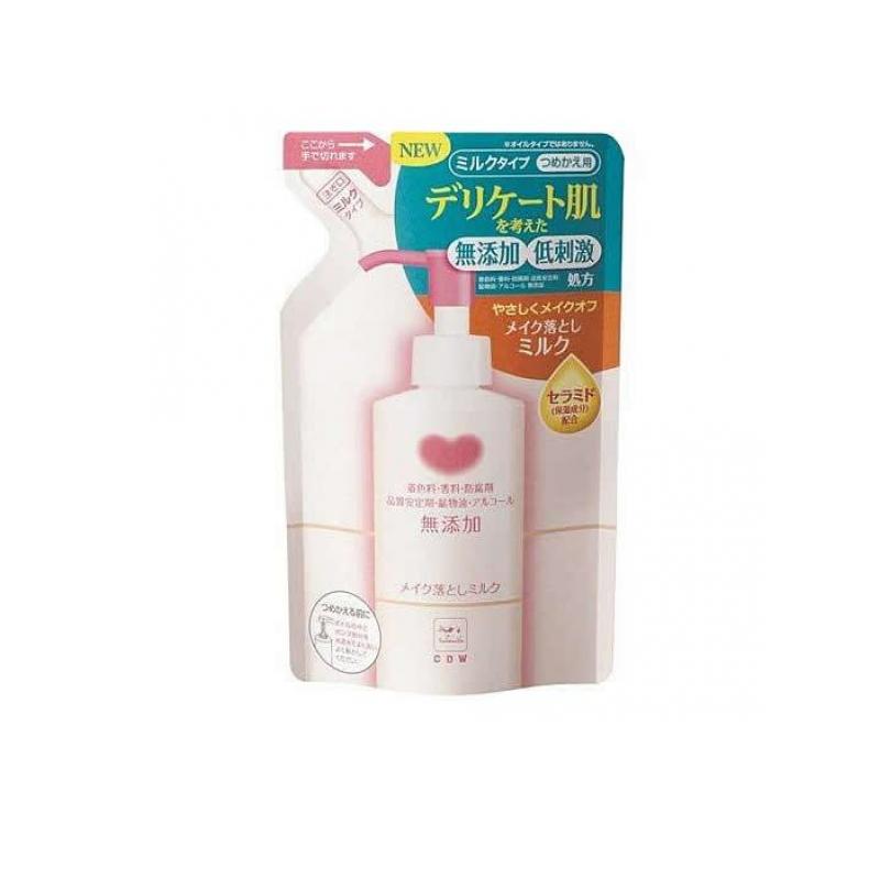 【3980円以上で注文可能】カウブランド 無添加メイク落としミルク 130mL (詰め替え用)