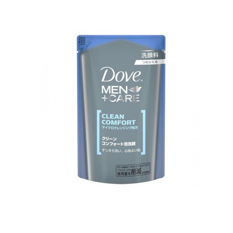 【3980円以上で注文可能】Dove Men+Care(ダヴメン+ケア)クリーンコンフォート泡洗顔 110mL (詰め替え用)