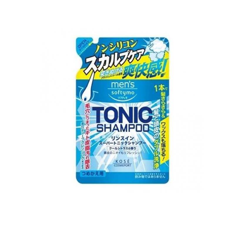 【3980円以上で注文可能】メンズ ソフティモ リンスイン スーパートニックシャンプー 400mL (詰め替え用)