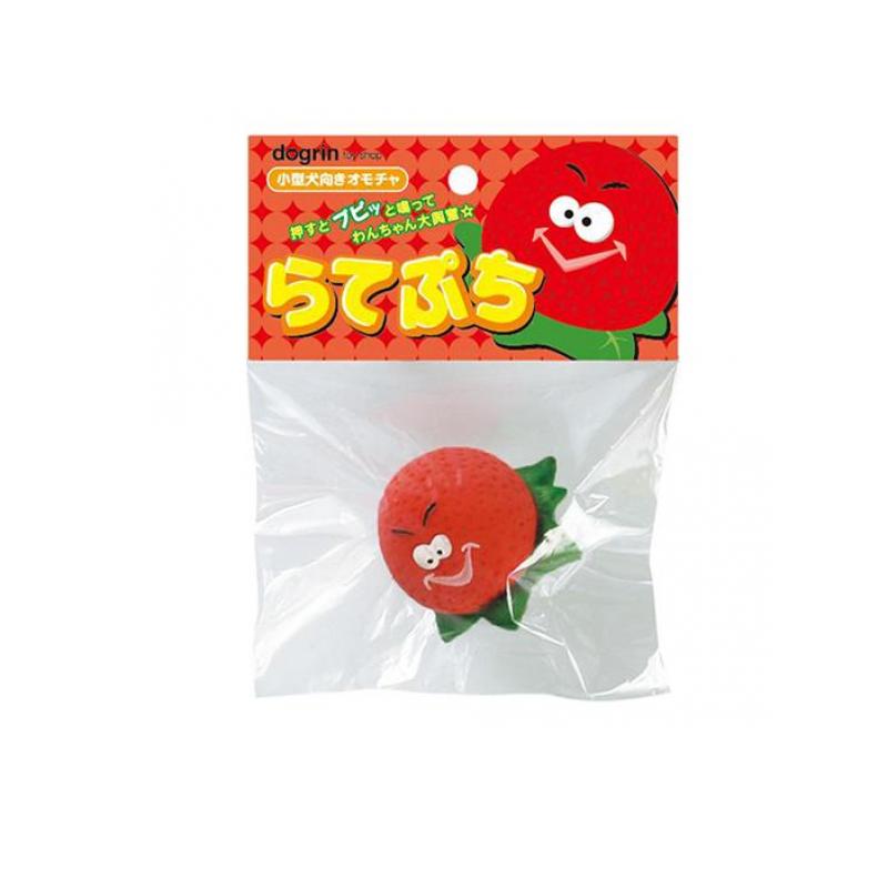 【3980円以上で注文可能】dogrin 犬用おもちゃ らてぷち いちご TL-151 1個入