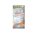 【3980円以上で注文可能】三次元マスク すこし大きめLサイズ ホワイト 7枚入