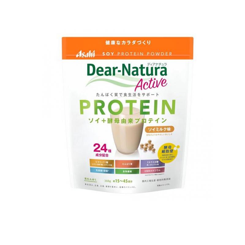 【3980円以上で注文可能】ディアナチュラアクティブ ソイプロテイン ソイミルク味 360g