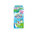 【3980円以上で注文可能】P.one 男の子&女の子用マナーパッドActive 犬用 Mサイズ 16枚入
