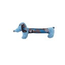 【3980円以上で注文可能】スーパーキャット 犬用 スクイーカードッグS ブルー 1体入 (SQ-02)