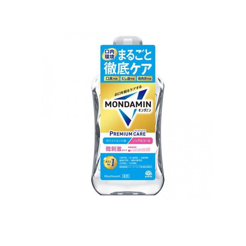 【3980円以上で注文可能】モンダミン プレミアムケア ホワイトミント 微刺激ノンアルコール ボトル 1000mL