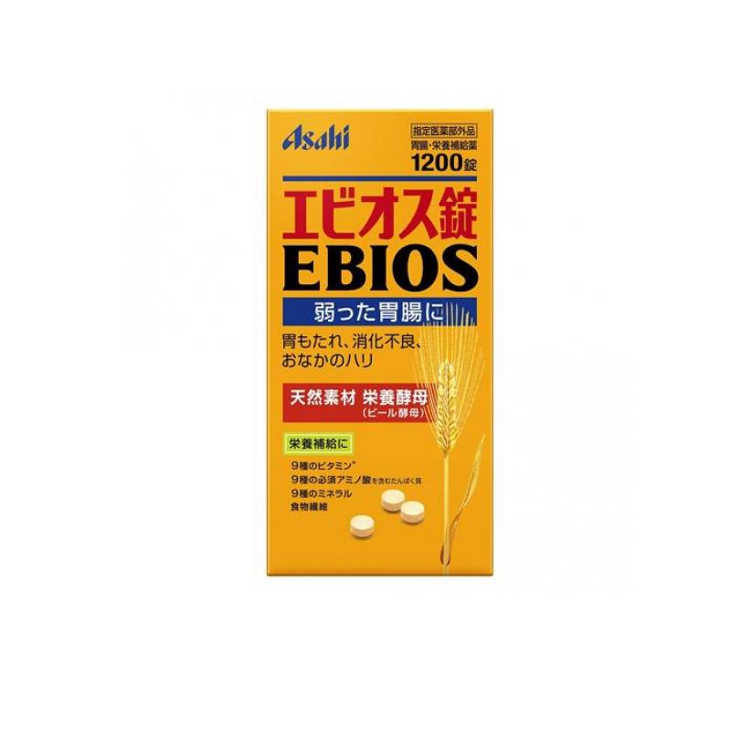 【送料無料！（地域限定）】アサヒ EBIOS エビオス錠 1200錠