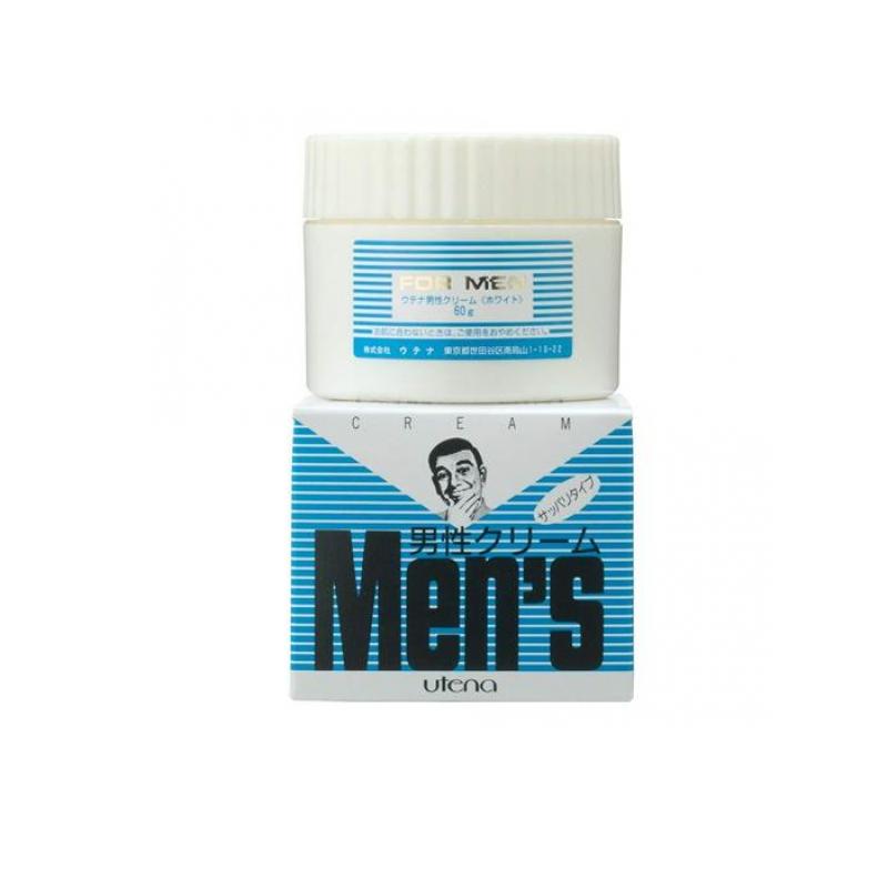【送料無料！（地域限定）】ウテナ 男性クリーム さっぱり(ホワイト) 60g