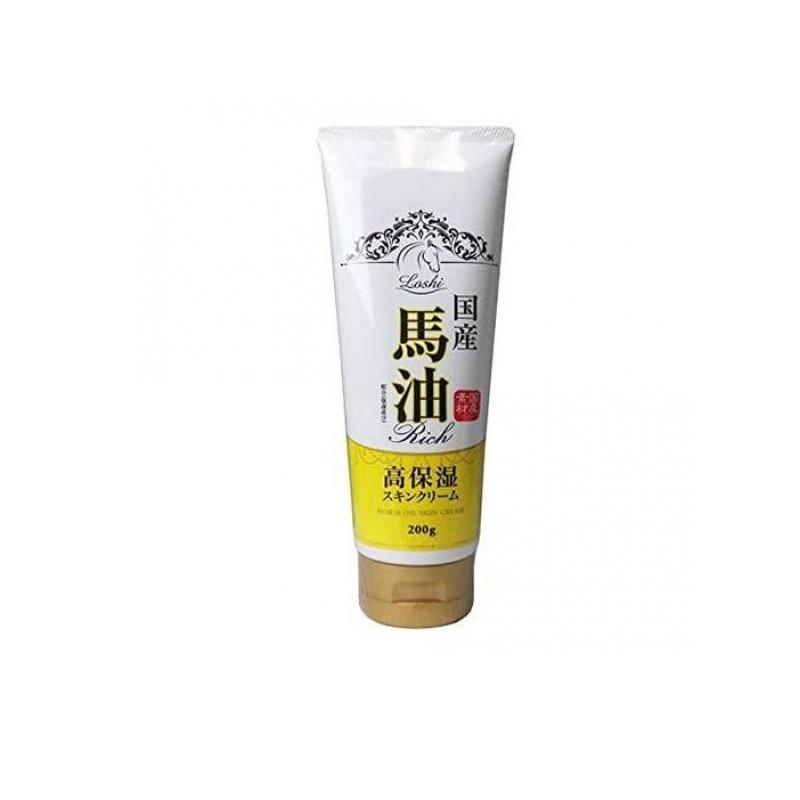 【送料無料!(地域限定)】ロッシモイストエイド 国産馬油スキンクリーム 200g